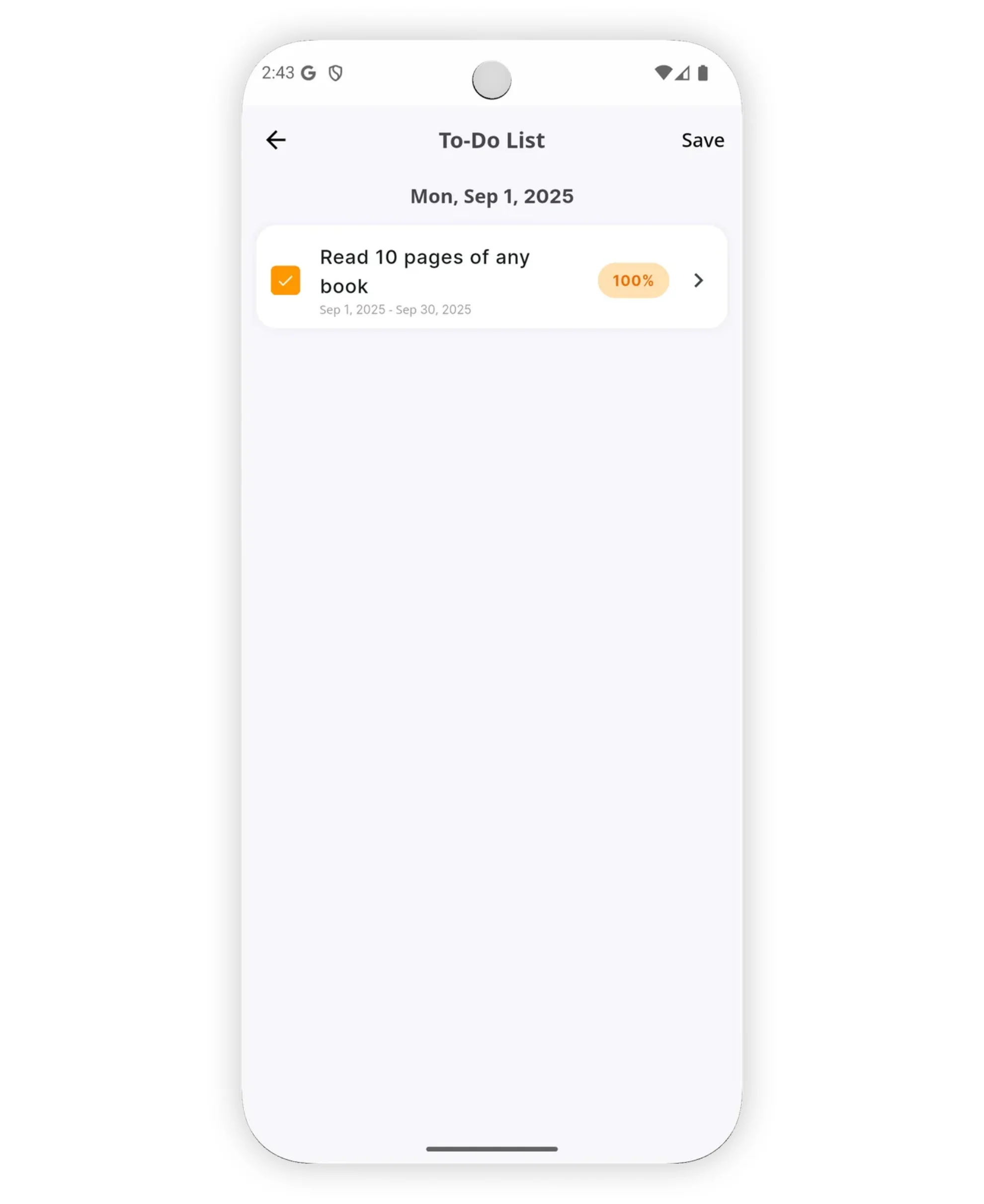 Score input screen for precise scoring from 0 to 100
